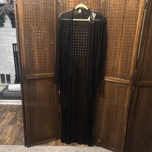 Candy man Candyman Black Perforated Robe